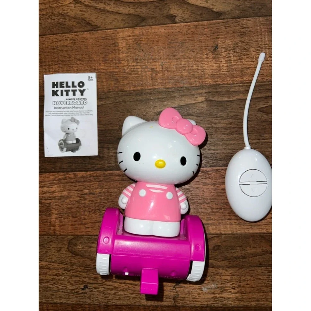 Hello Kitty Pink and White Remote Control Ride-On Toy